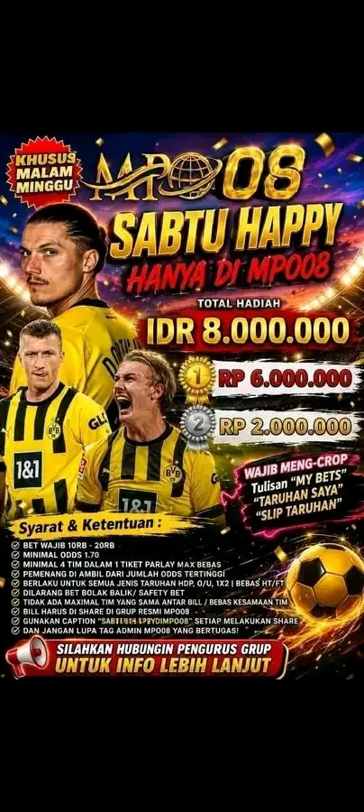 MPO08 EVENT SABTUHAPPY