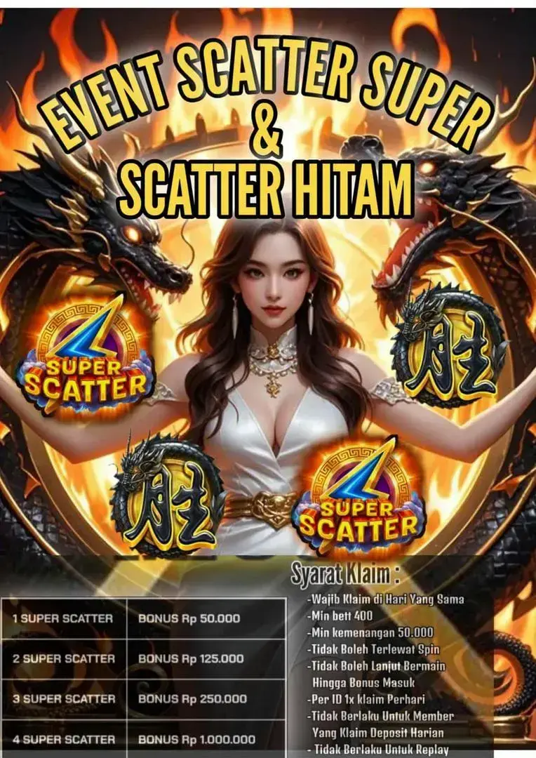 MPO08 EVENT SCATTER SUPER & HITAM