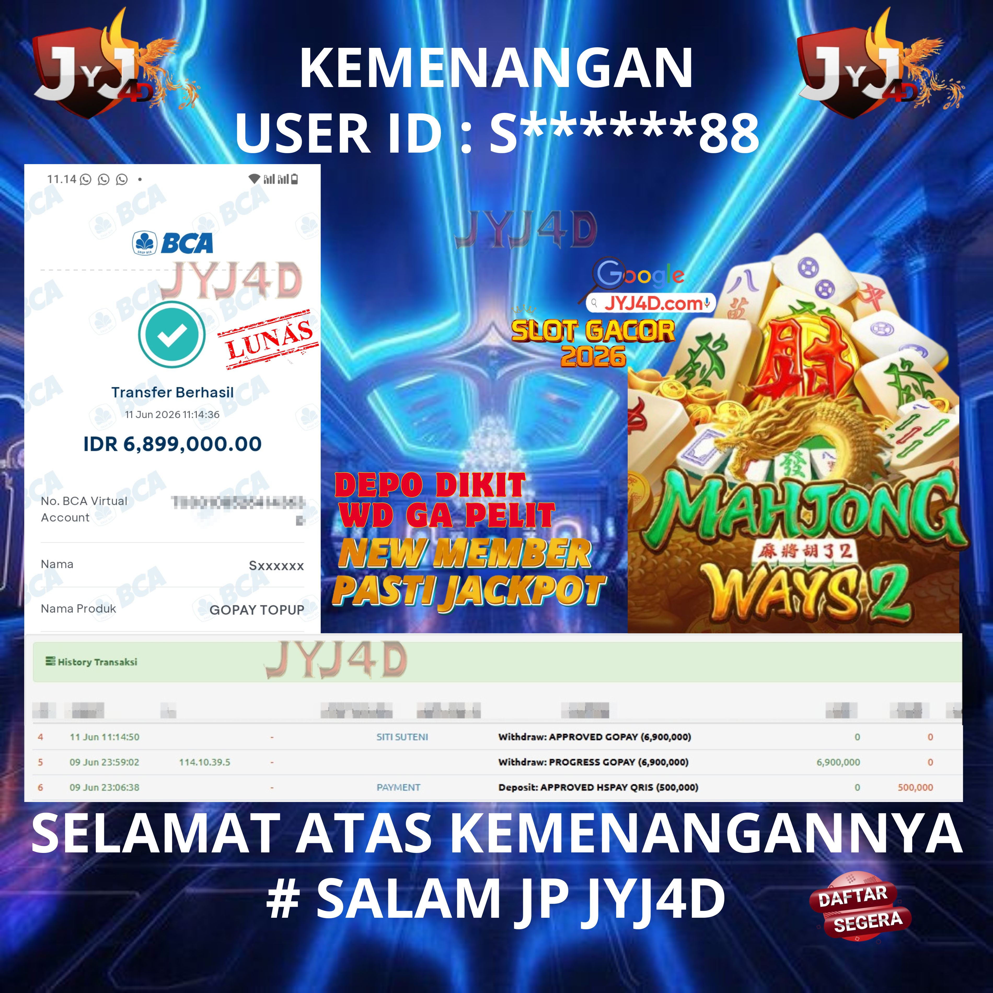 JYJ4D Mantap