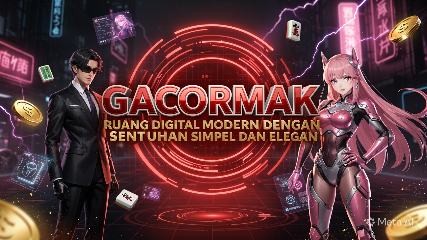 Gacormak – Ruang Digital Modern dengan Sentuhan Simpel dan Elegan