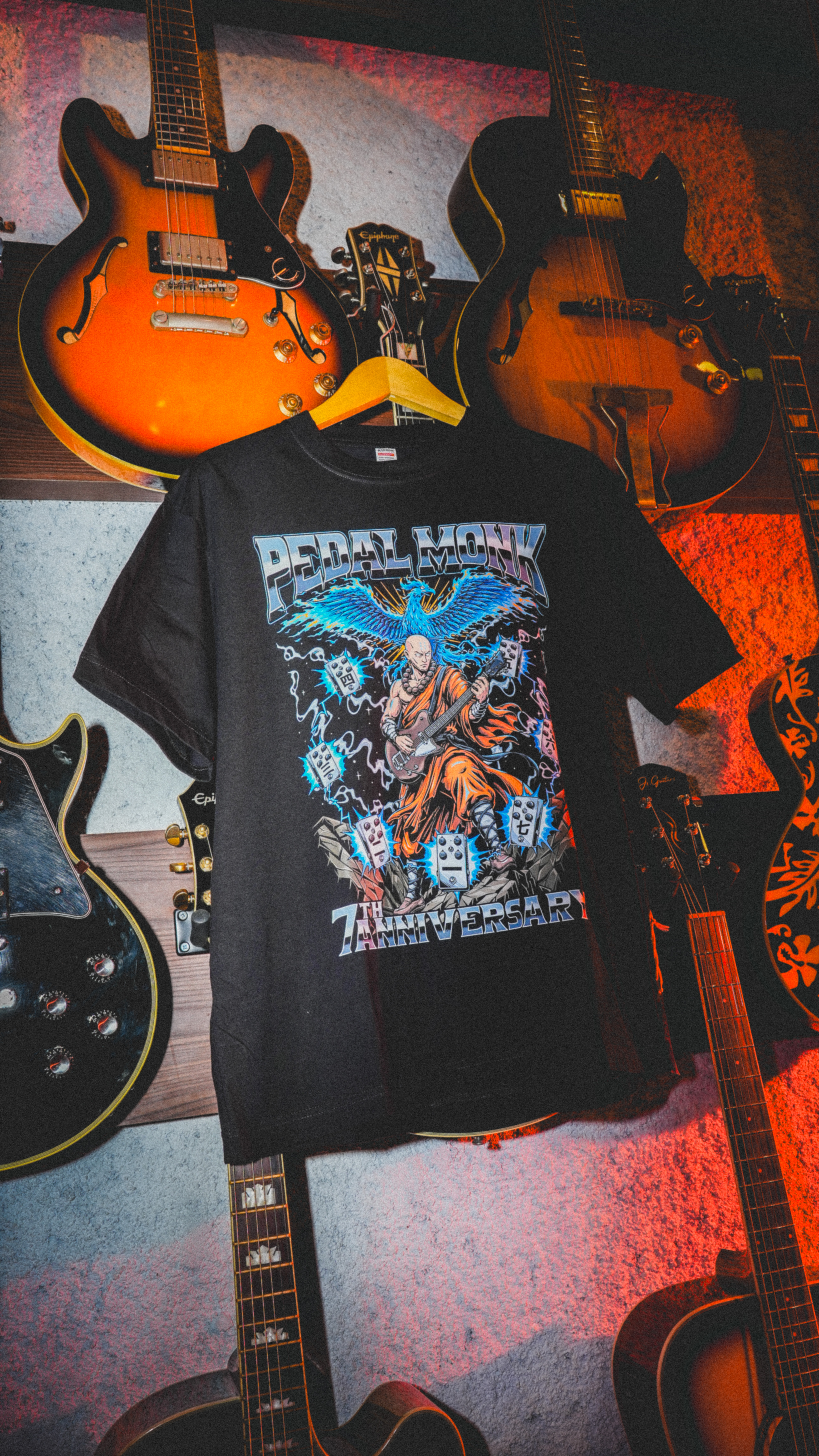 PEDALMONK 7TH ANNIV TSHIRT